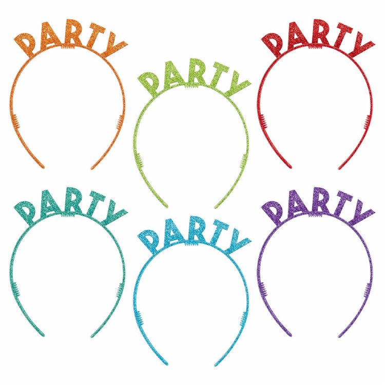 Headbands BD Celebration 6ct