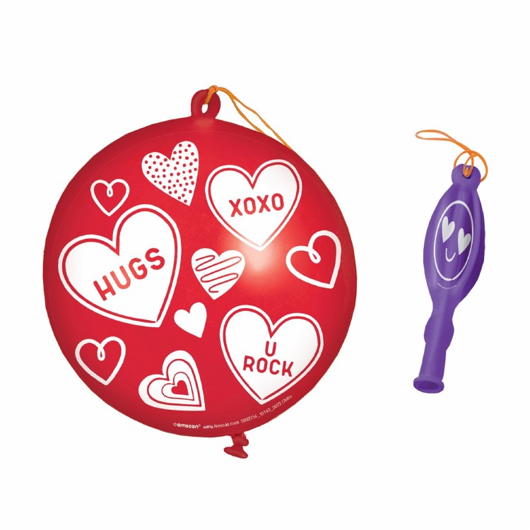 Valentines Day Punch Balloons 16pk