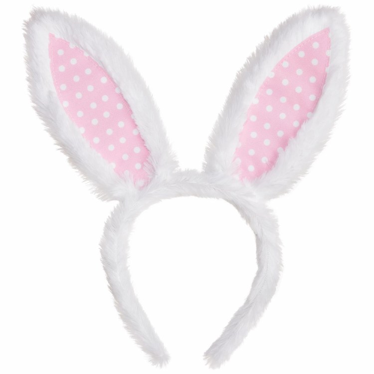 Bunny Ear Headband Polka Dot