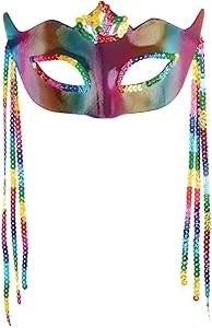 Mask Rainbow Sequins