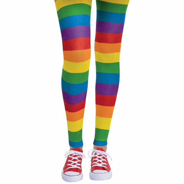 Tights Footless Rainbow