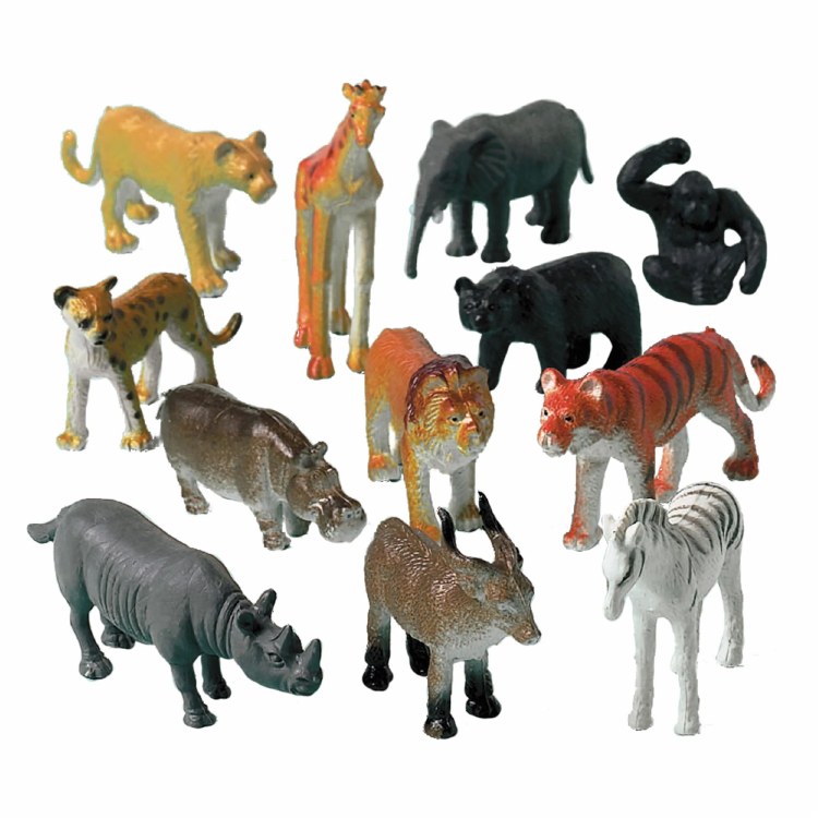 Jungle Animal Favors 12pk