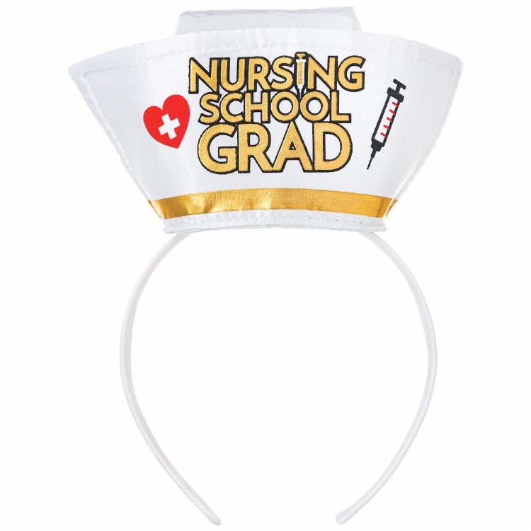 Grad Nurse School Headband