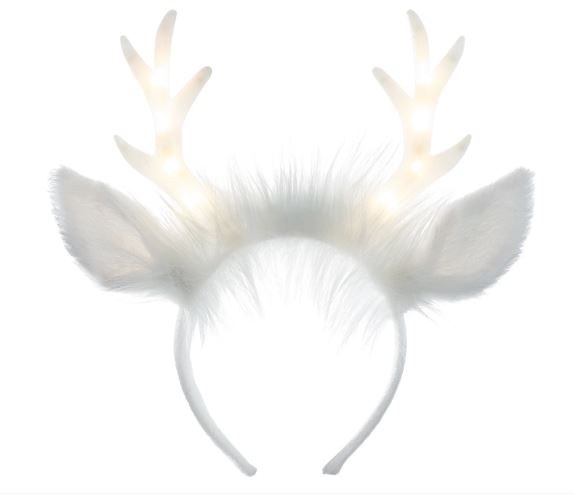 Xmas Headband Light Up Antlers