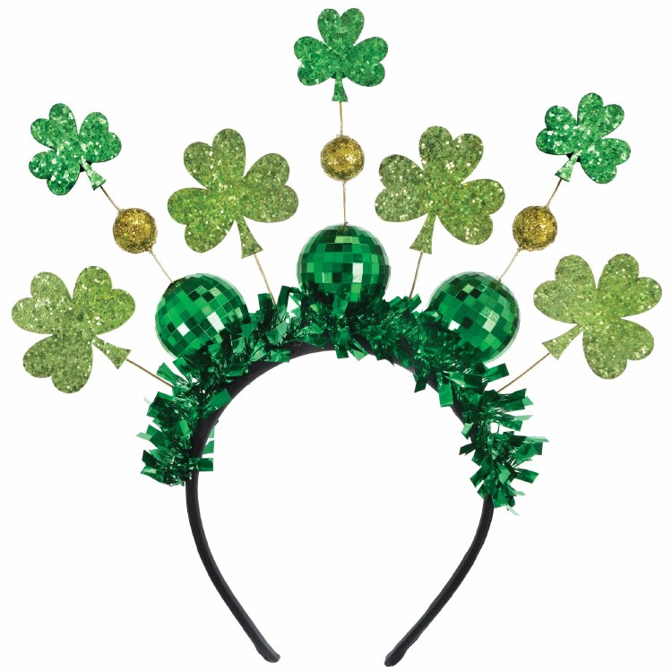 St. Pat's Discoball Headband
