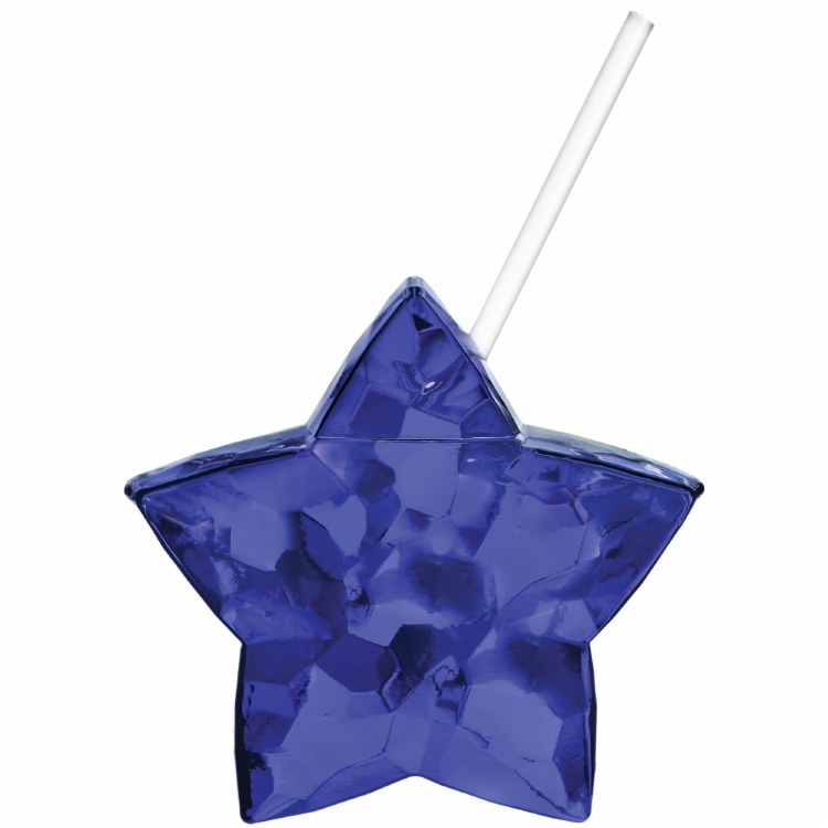 Patriotic Novelty Star Cup Blue