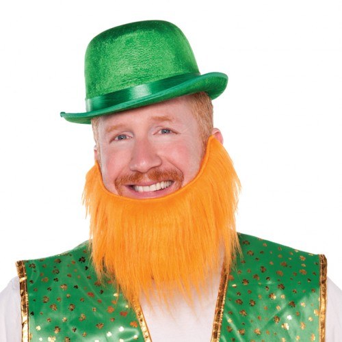 Halloweencostumes.com Men Men's Leprechaun Hat And Beard Set