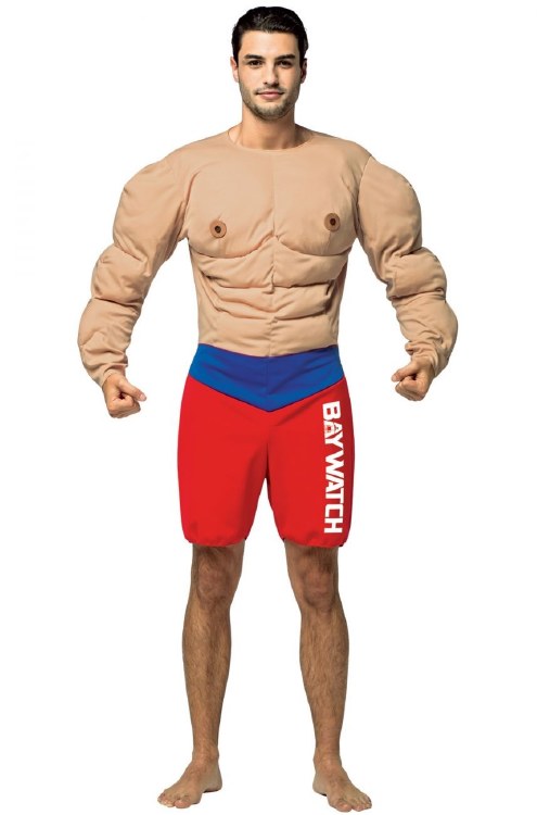 Baywatch Muscles Adult