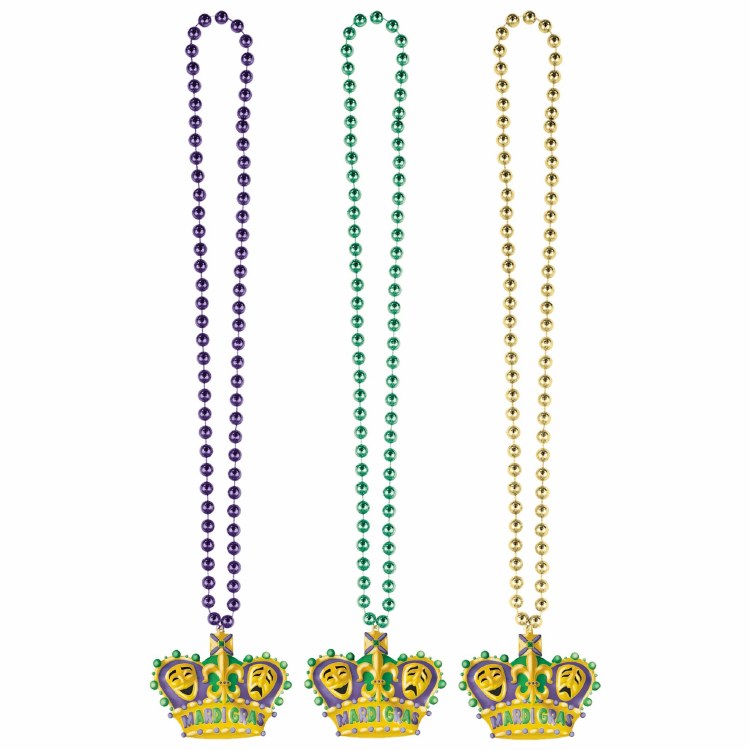 Large Crown Necklace Mardi G