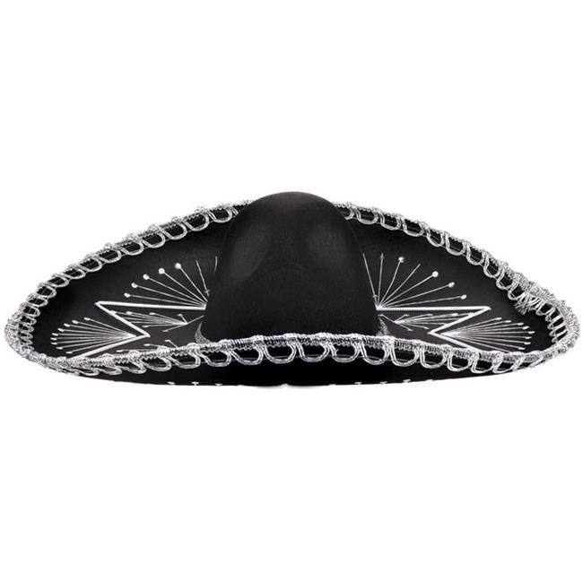 Mariachi Sombrero Black