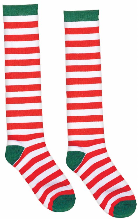 Candy Stripe Knee High Socks