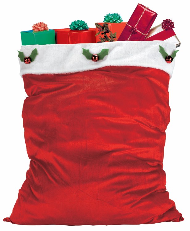 Santa Bag Velour