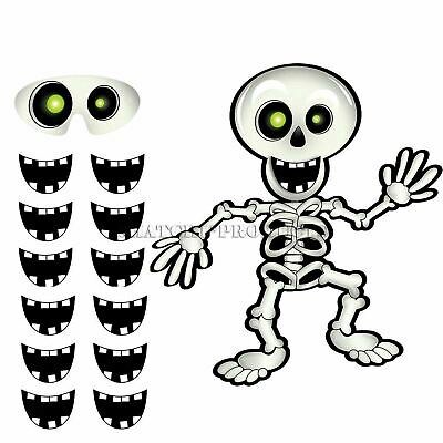 Game Pin the Smile Skeleton