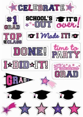 Grad Cap Decor Kit