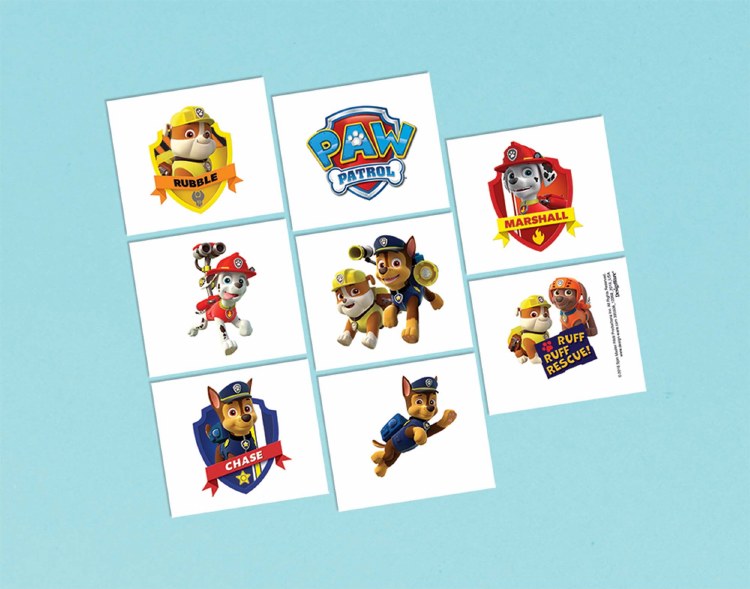 Paw Patrol Tattoos