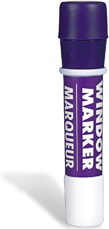 Window Marker Purple