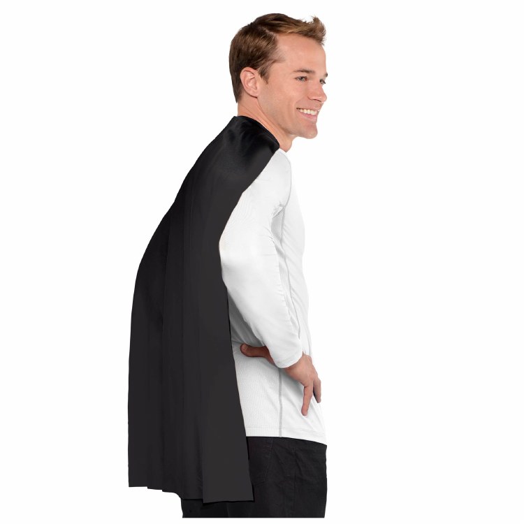 Cape Super Hero Black