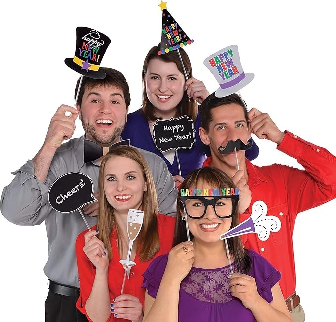 New Years Photo Prop Kit