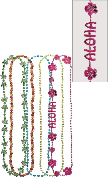 Tropical Bead Necklaces