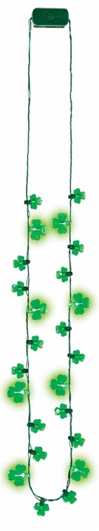 Light Up Shamrock 32in. Necklace