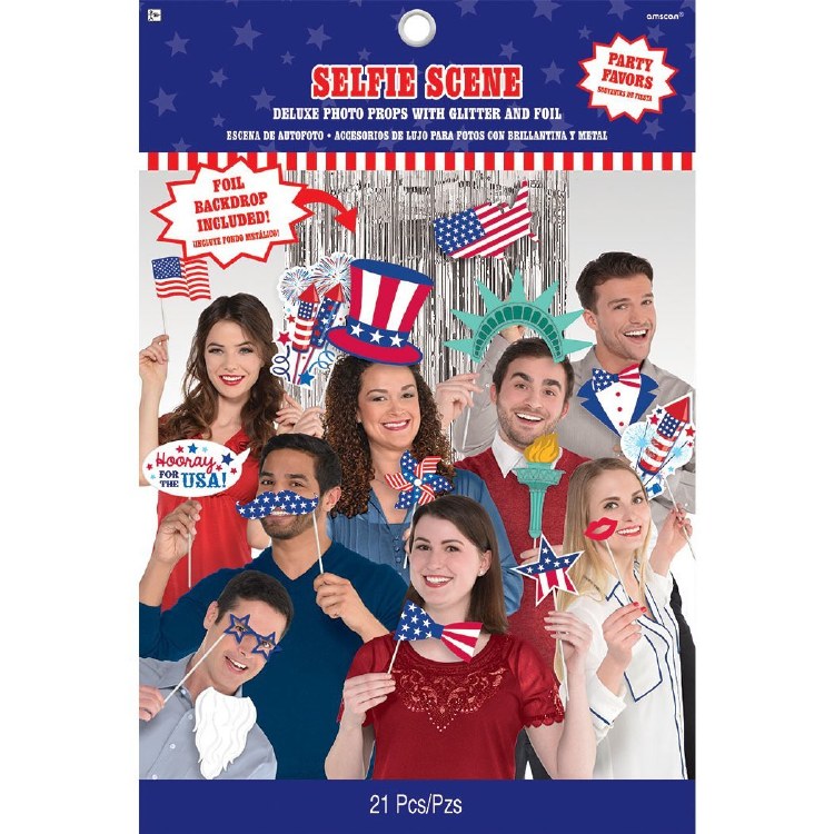Photo Booth Scene Patriotic