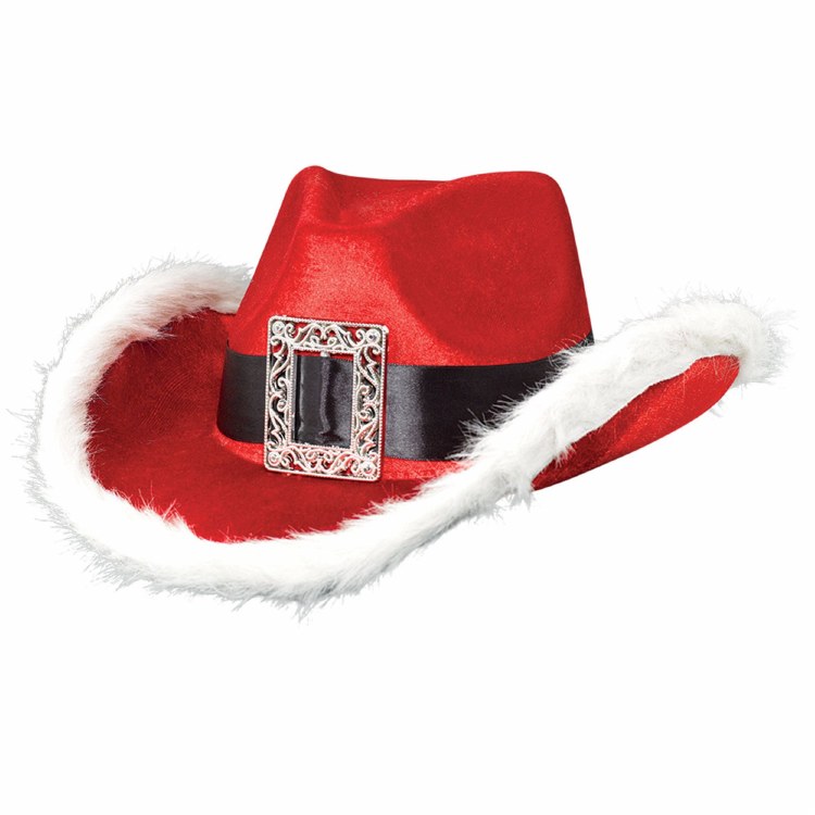 Santa Cowboy Hat