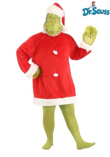 Dr. Seuss Grinch Santa Open Face Toddler Costume