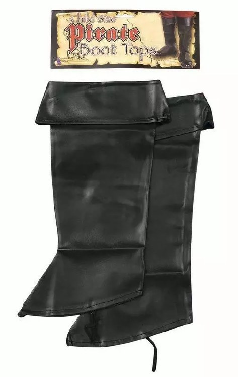 Boot Covers Pirate Child