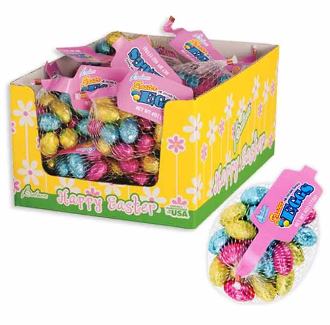 Pastel Foiled Eggs In Bag 4oz
