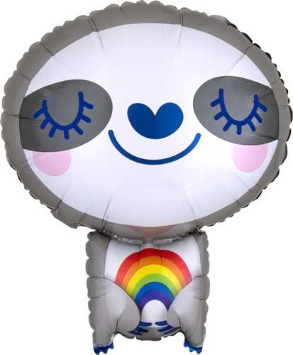 Mylr 19" Sweet Sloth Rainbow
