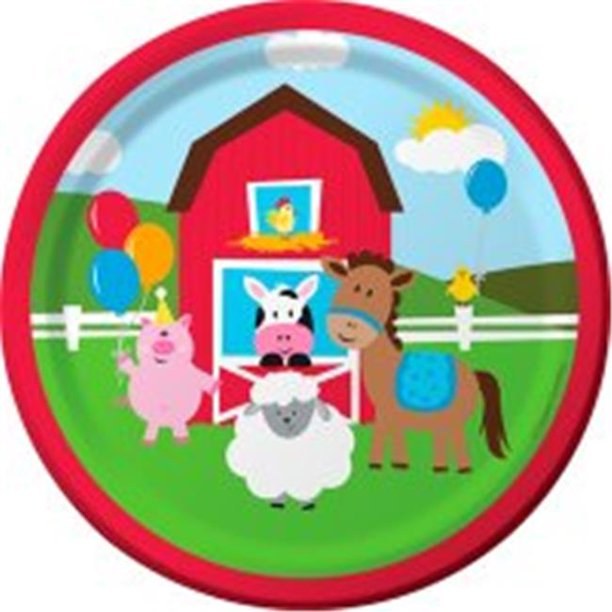 Farmhouse Fun 7in Plt 8ct