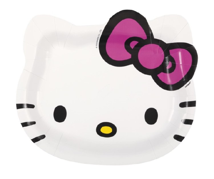 Hello Kitty 8" Plates 8ct