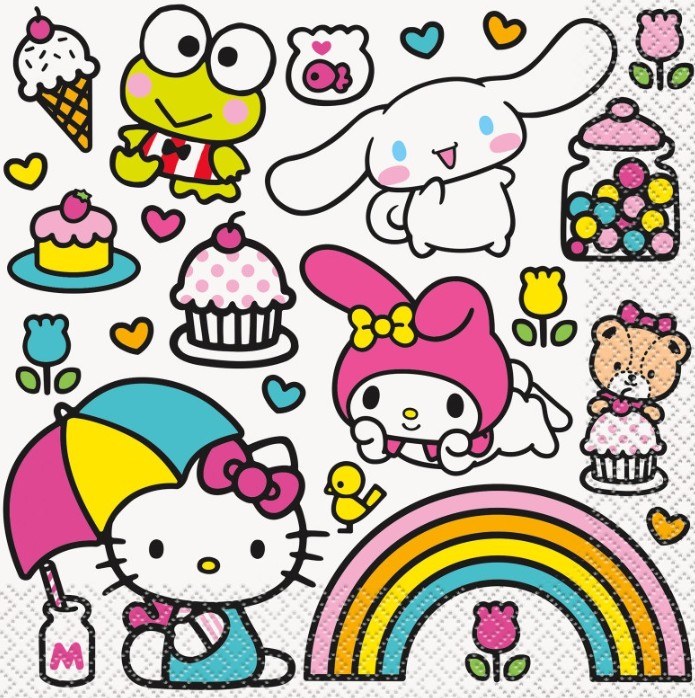 Hello Kitty Lunch Napkins 16ct