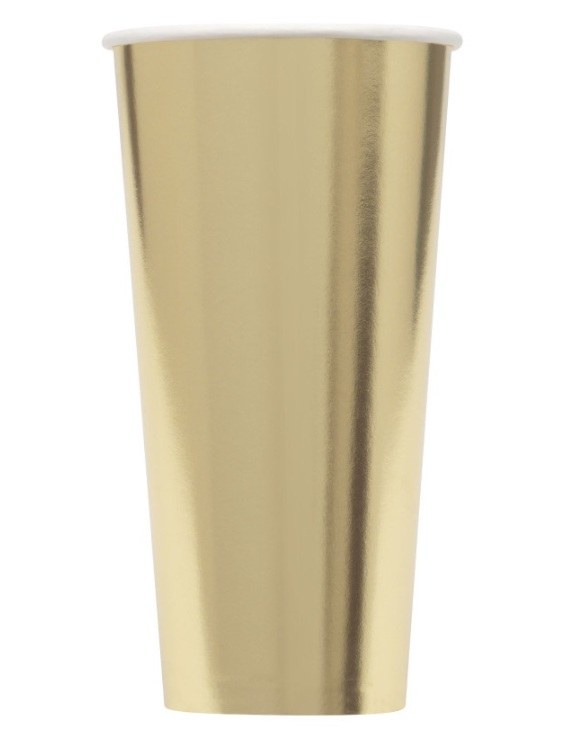 Paper Cup Gold 20oz 6ct