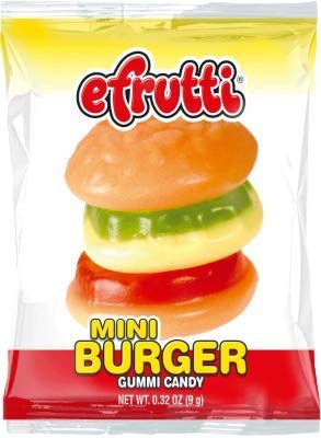 Candy Efrutti Mini Burger Gmmy