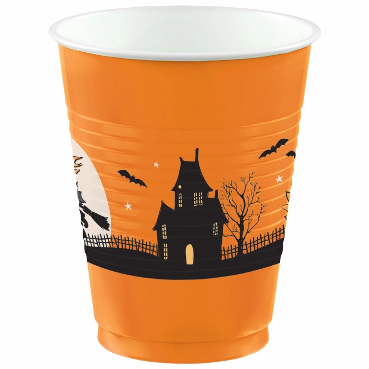 Vintage Halloween Pr Plstc Cup