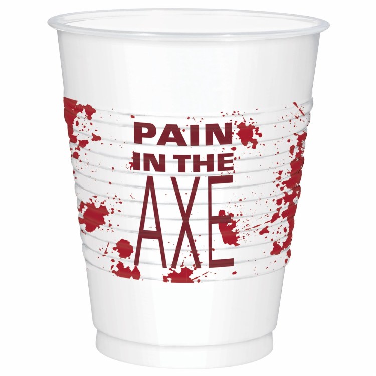 Get Axed Plastic Cup 25ct