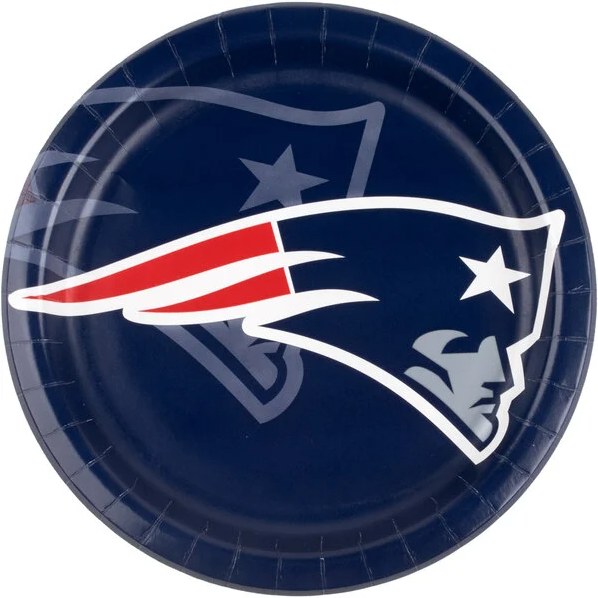 NFL Patriots 9" Plate