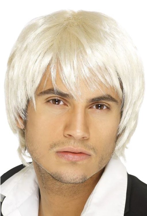 Boy Band Wig Blonde