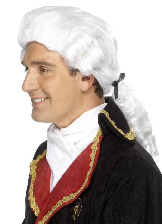 Court Colonial Judge Wig