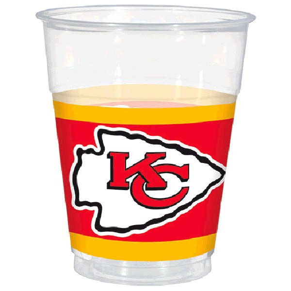 Kansas City Chiefs Cups 16oz 25ct