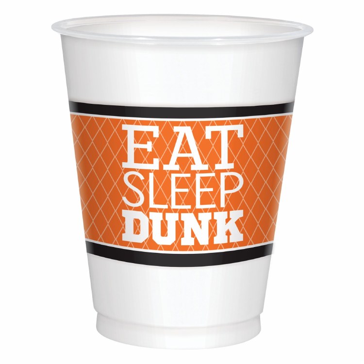 Nothin' But Net Pl 16oz Cups