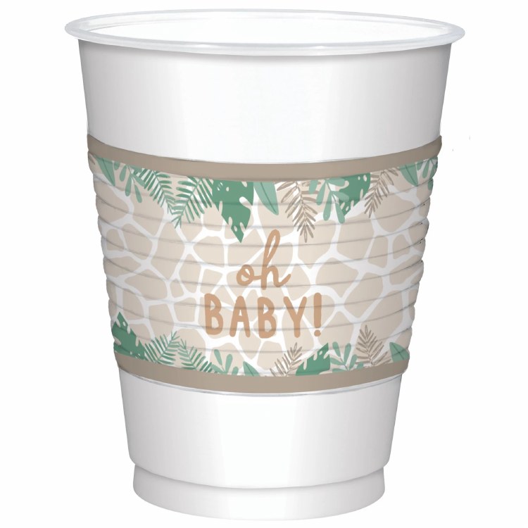 Soft Jungle Baby Cups 25pk