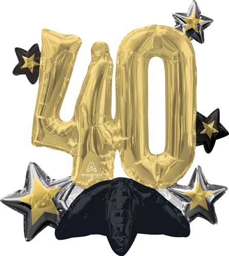 AirFill Celebrate Age 40 20"