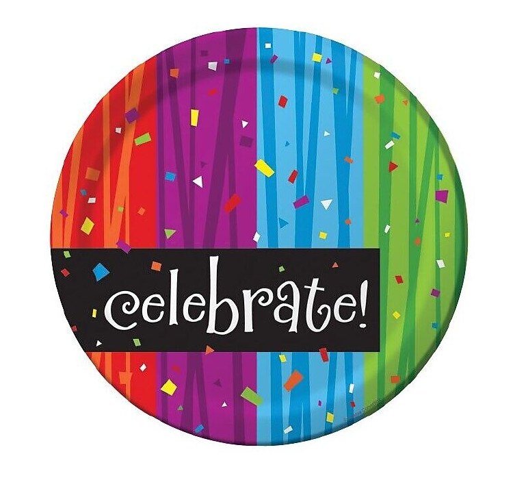 Milestone Celebrate 9in Plates
