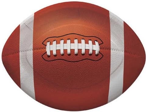 All Star Football Plate 11in