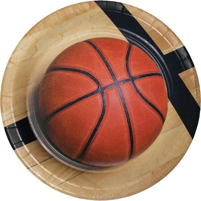 Sports Fan Basketball 9in Plat