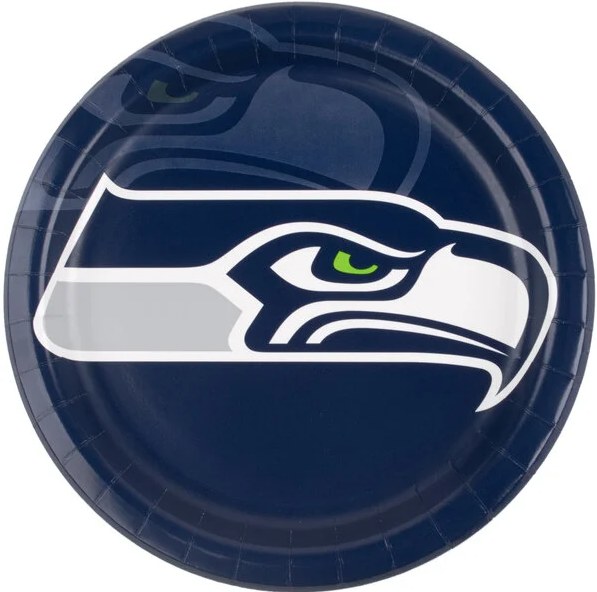 NFL Seahawks 9" Plates