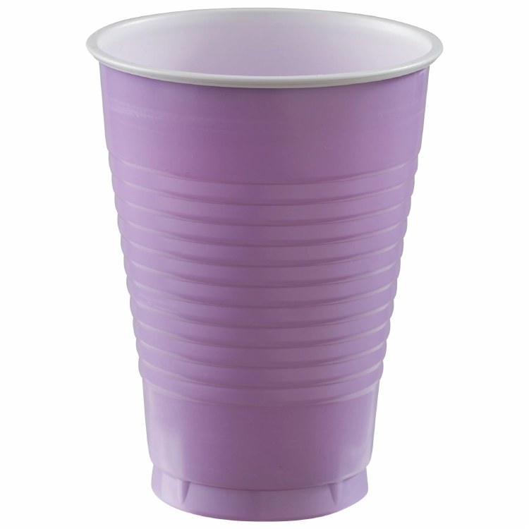 Lavender 12oz Plastic Cups 20ct