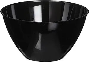 Bowl Swirl Black 24oz